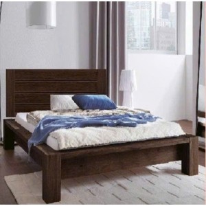 Chunky Walnut - Robot 1m8 : Giường Ngủ Gỗ Sồi - Mặt Gổ